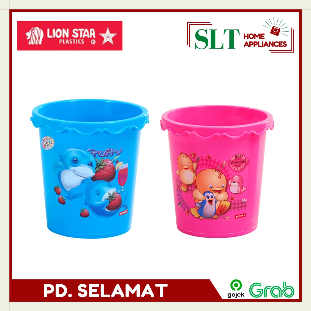 Tempat Sampah Mini Lion Star Round Paris Tempat Sampah Gambar