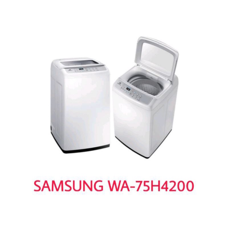 Samsung Mesin cuci 1 Tabung Bukaan Atas 7.5Kg WA-75H4200