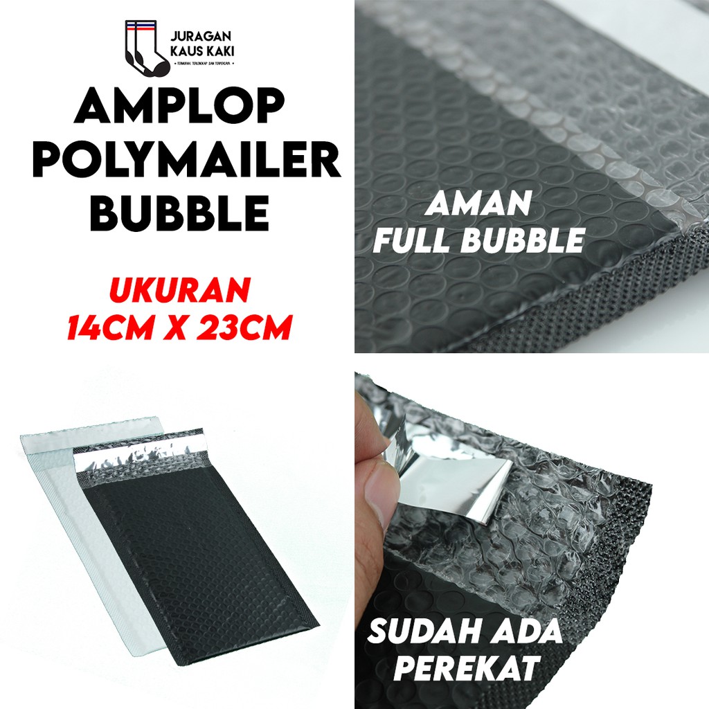 

Amplop Packing Bubble Wrap 14x23 Envelope Packaging Plastik Polymailer