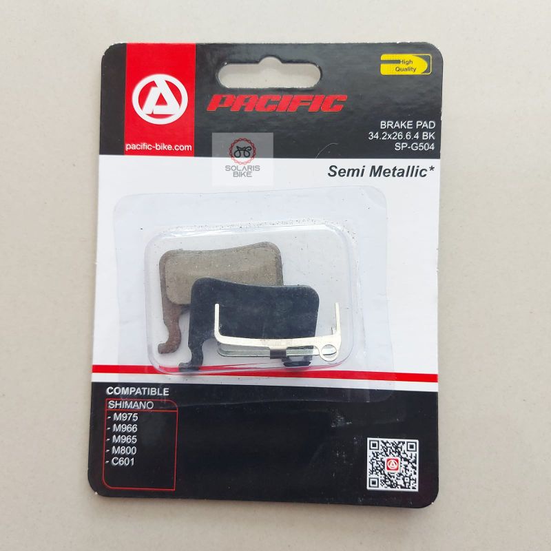 Kampas Rem PACIFIC Disc Brake Pad Cakram Sepeda MTB Model Persegi Kotak G503 G504 G507 G508 Original