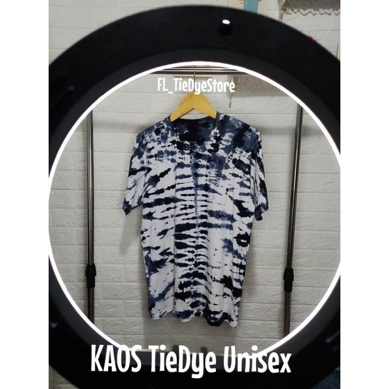 Kaos Oblong (T-Shirt) TieDye Cewek-Cowok L-XL