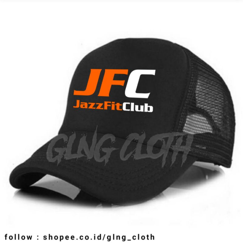 Topi Jazz Fit Club JFC Trucker Jaring - Topi Jazz Honda