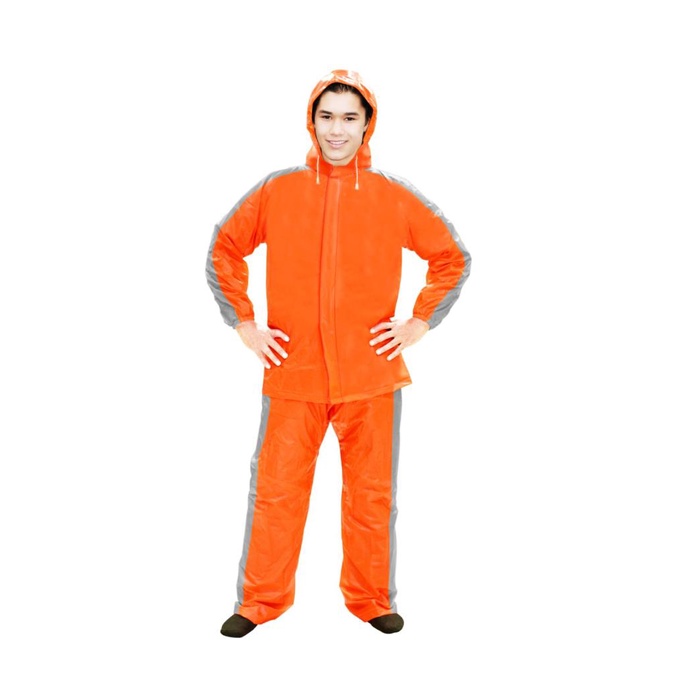 JAS HUJAN SETELAN RAINDEER ORANGE JOPE RAINCOAT NEW EDITION