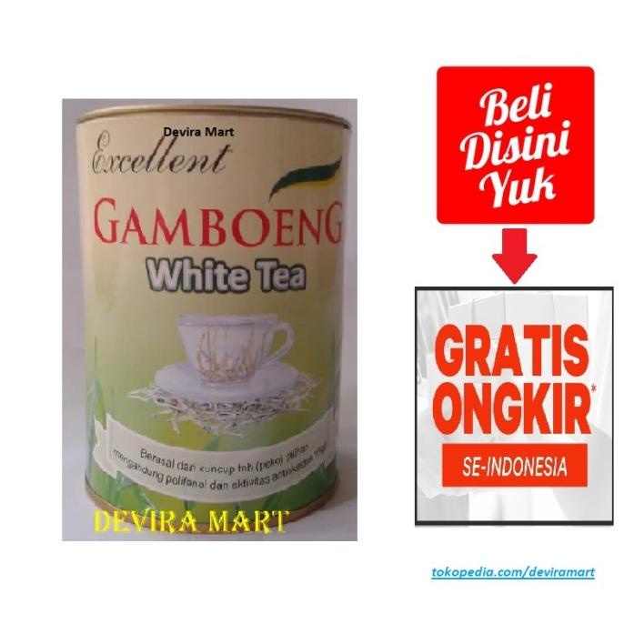 

[[COD]] Excellent Gamboeng White Tea Excelent Gambong Gambung Teh Putih 50gr