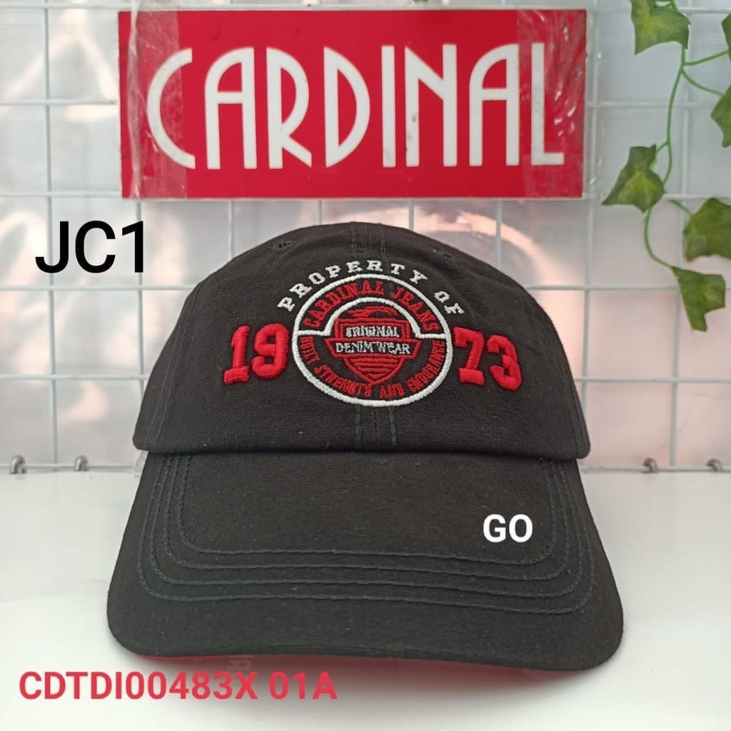 gos JC TOPI CARDINAL 100% ORIGINAL Topi Cardinal Brand Topi Cardinal Terbaru Jeans