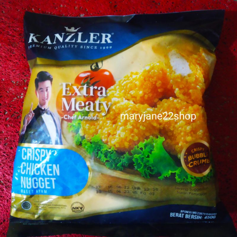 

Chicken Nugget Crispy Kanzler 120 / 450 gr