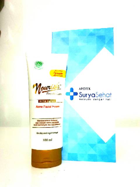 Nourish Acne Gel 10ml - Nourish Facial Foam 100ml