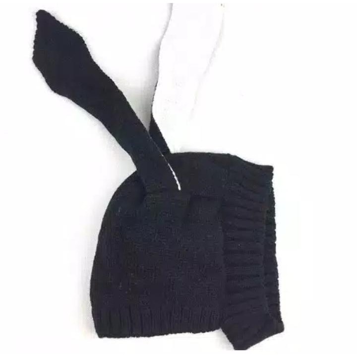 Topi Kupluk Rajut Anak Bayi Rajut Bunny