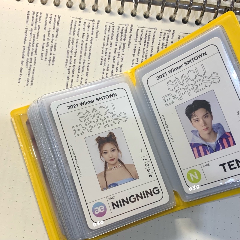 passcard smcu nct ten aespa ningning