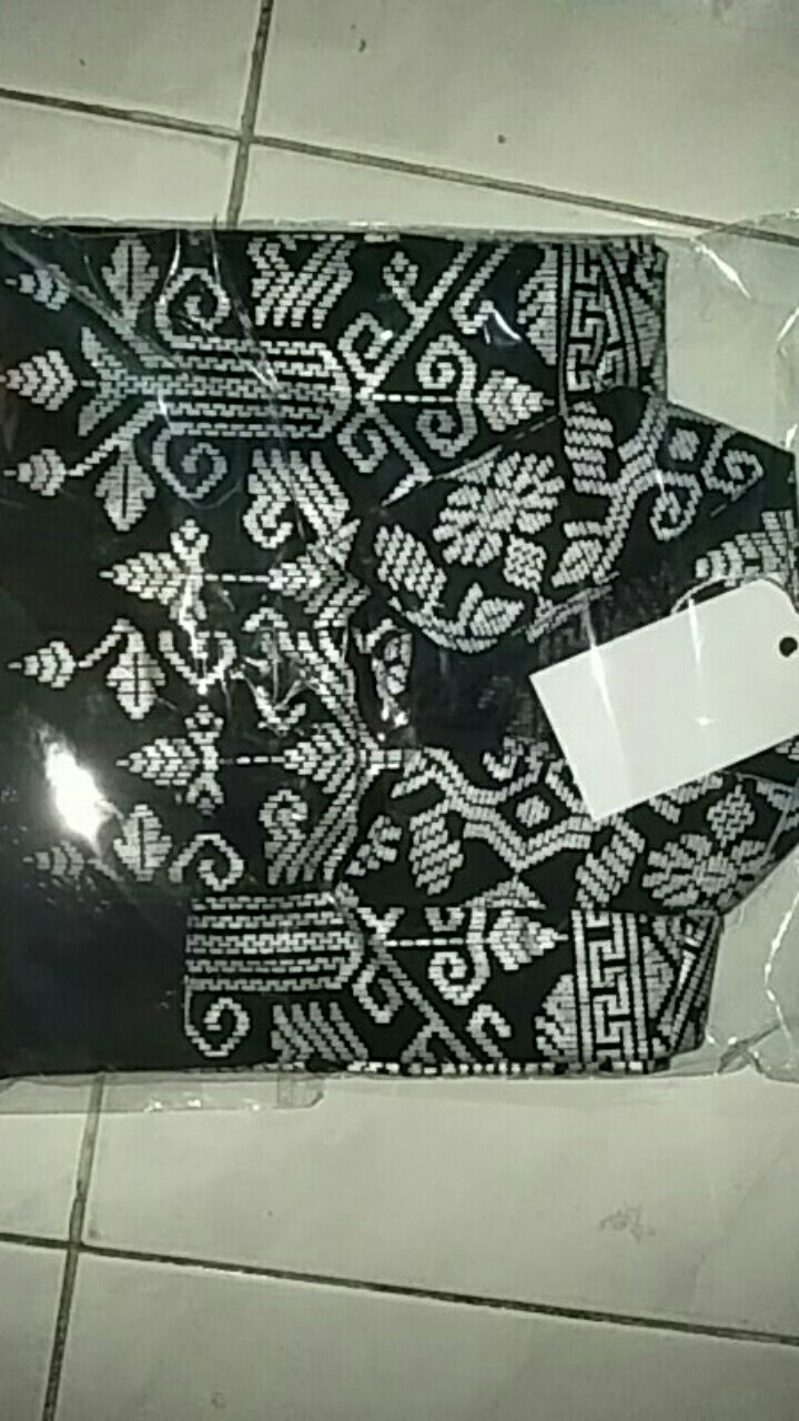 Batik Anak 1 - 10 Tahun Motif Prodo Bakung Anjani Silver Kemeja Bayi Balita Kid