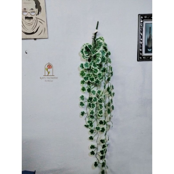 Daun Untai Bulat - Daun plastik - Daun Artificial - Daun untai