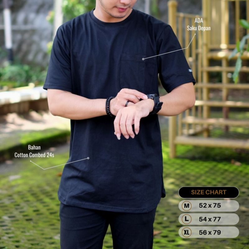 Kaos Kurta Koko Pria Lengan Pendek Premium Original