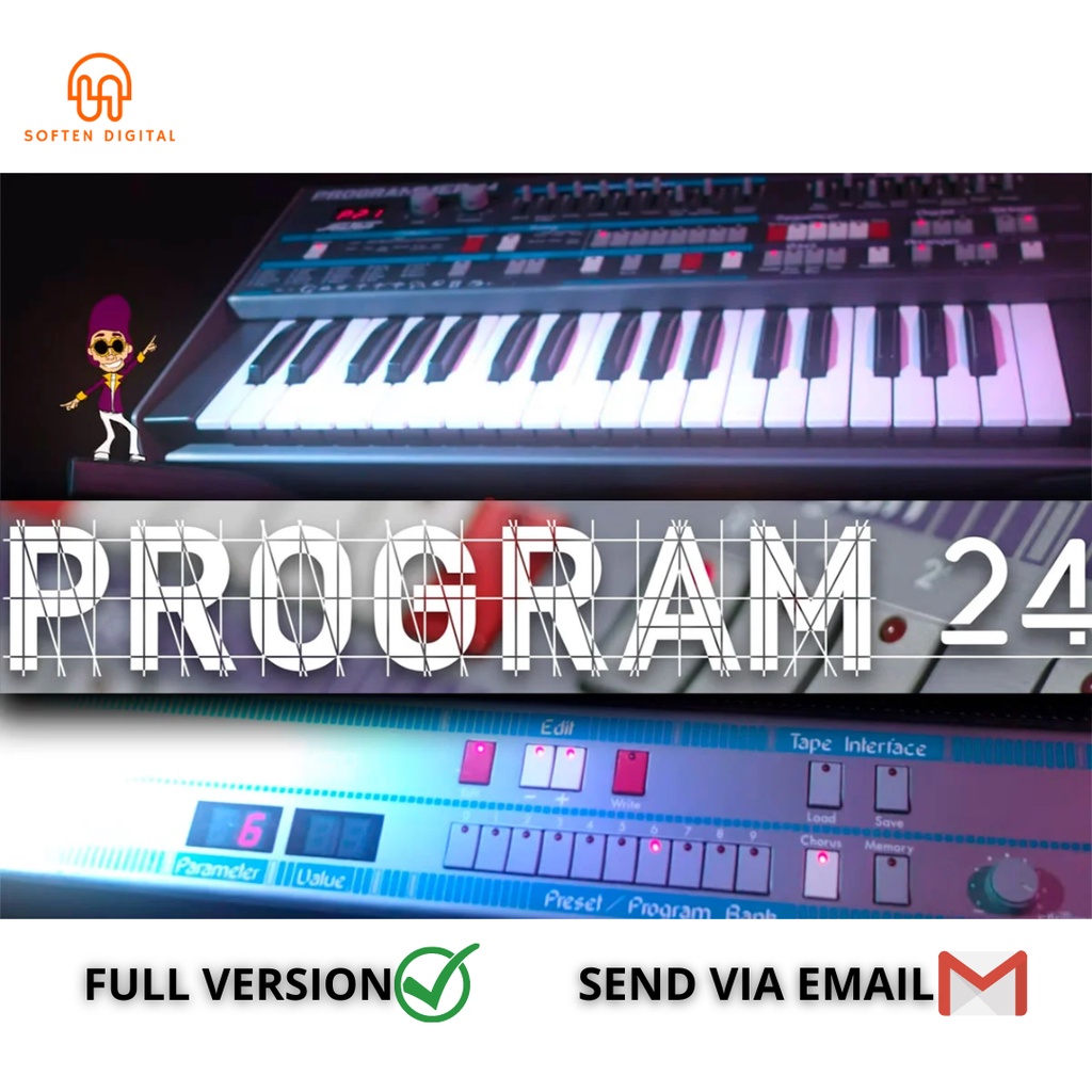 UVI Falcon Program 24 Soundbank - Program 24 brings you the pure sound of ’80s Italo Disco inspired 