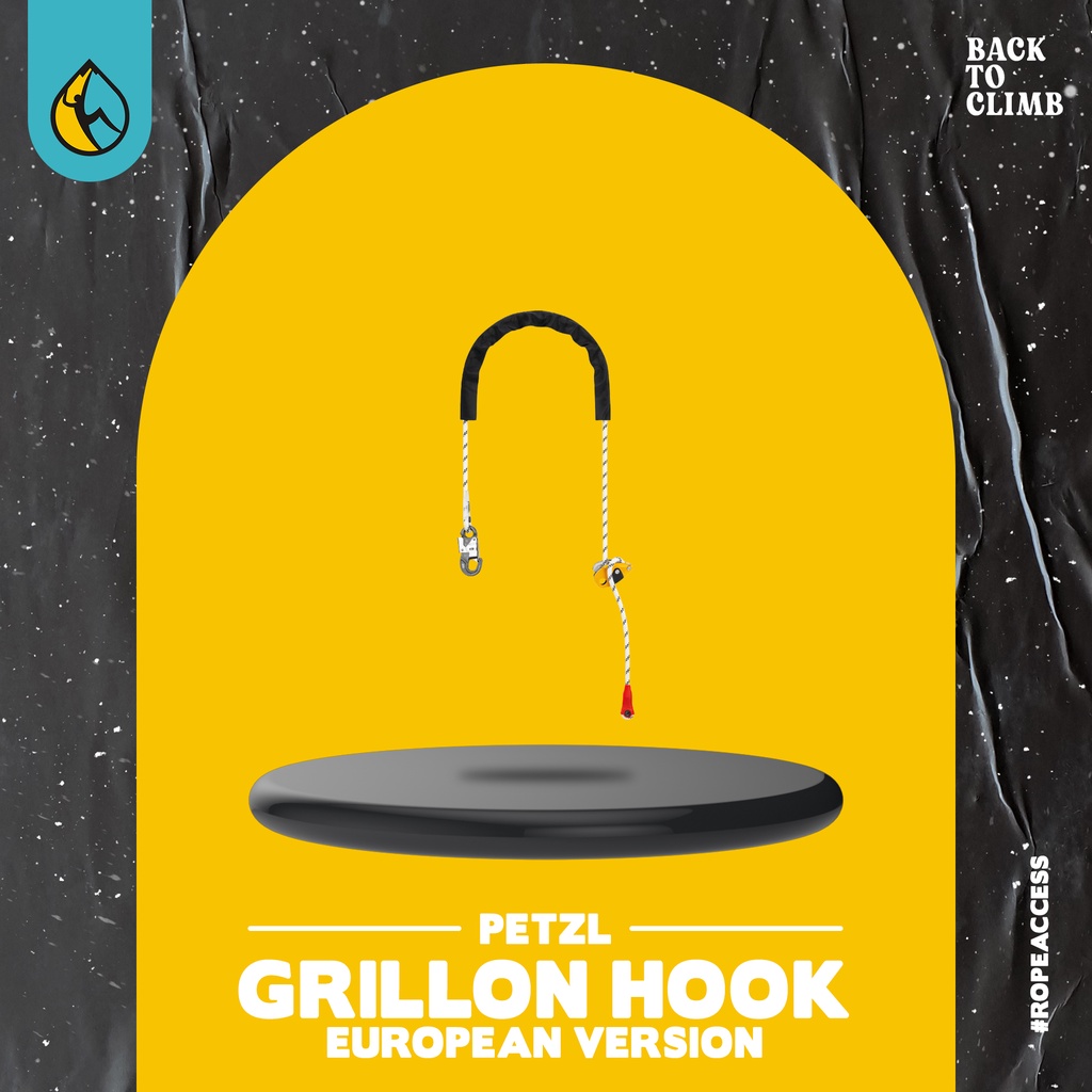 Petzl Grillon Hook for Safety Industry Work Climbing Rescue