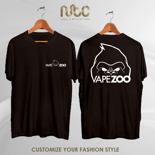 Kaos Baju Distro Hexozoo Hexohm Vape Zoo Vapezoo logo - NTC