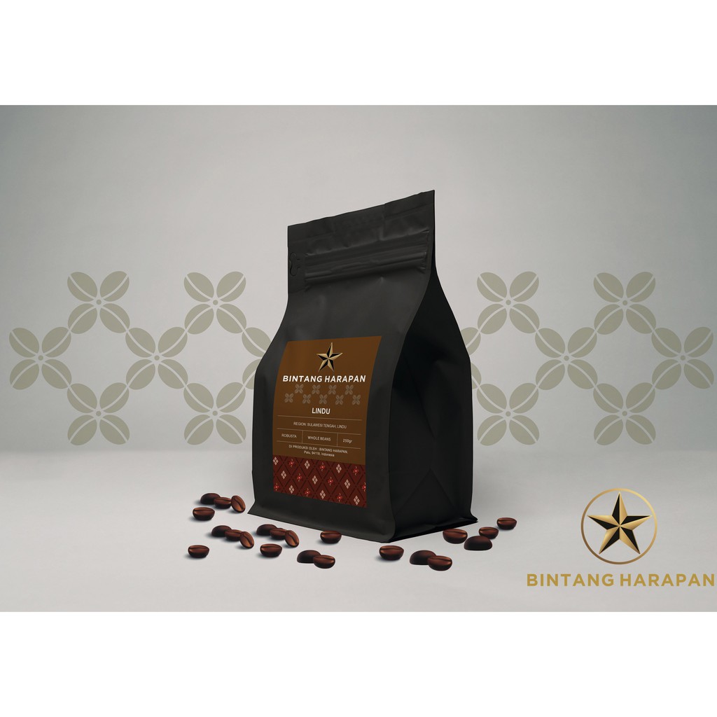 

Kopi Robusta Lindu 500gr Bintang Harapan