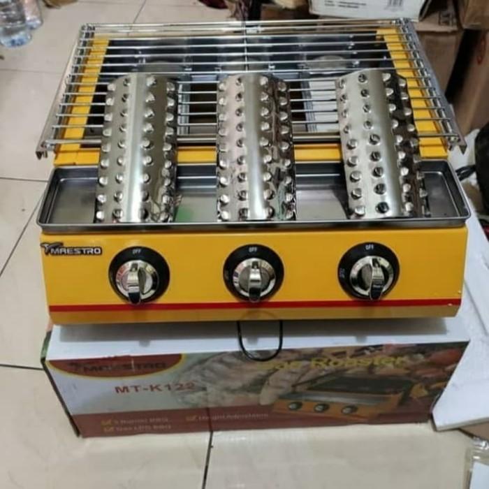 Griller Bakaran Gas 3 Tungku / Roaster / Griller