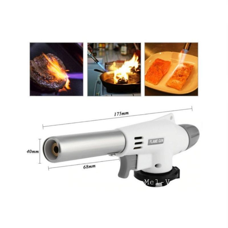 Kepala Gas Torch Gun portable  BBQ / Flame Gun Korek HEAD TORCH GUN KEPALA GAS  TORCH FLAME GUN ALAT BBQ BLOW TORCH PORTABLE