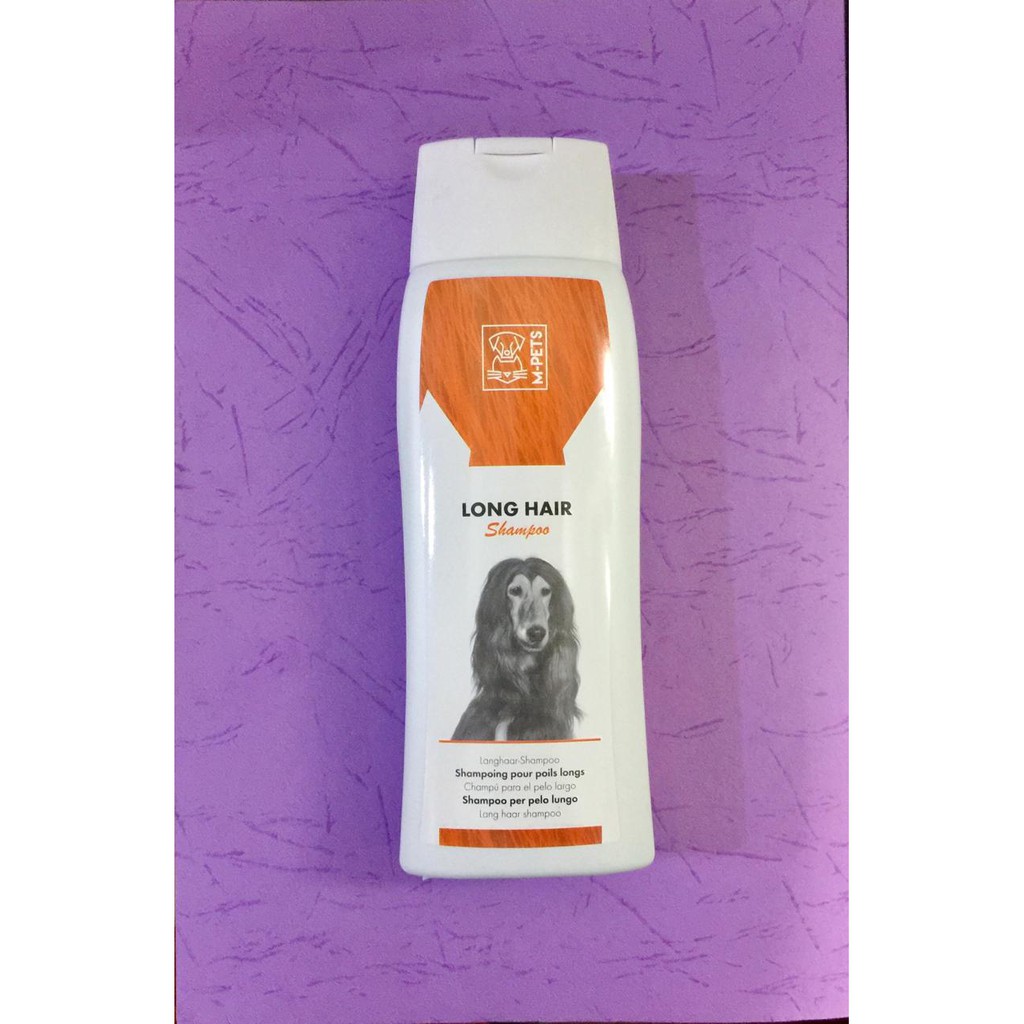 M-Pets Long Hair Shampoo 250ml Anak Anjing n Dewasa Bulu Panjang