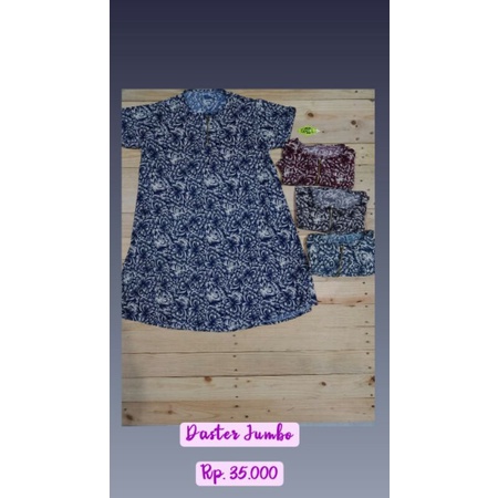DASTER  BUSUI JUMBO BAHAN JERSEY LD 120-130