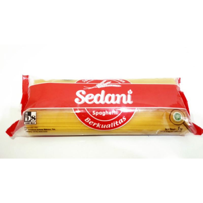 Spaghetti Merk Sedani Ukuran 1kg