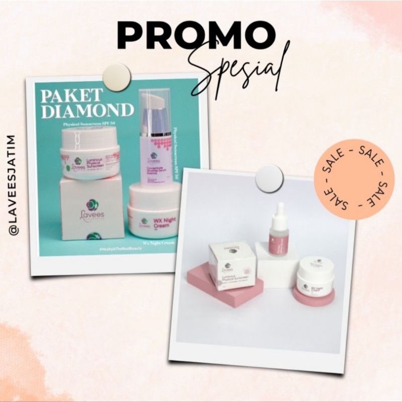 Lavees new paket flek & melasma diamond