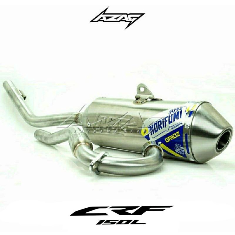 KNALPOT NORIFUMI GRIDZ CRF 150 L ORIGINAL