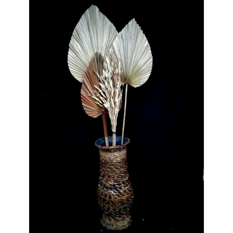 DAUN PALEM KERING , DAUN PAKET MURAH |DEKORASI | RUSTIC
