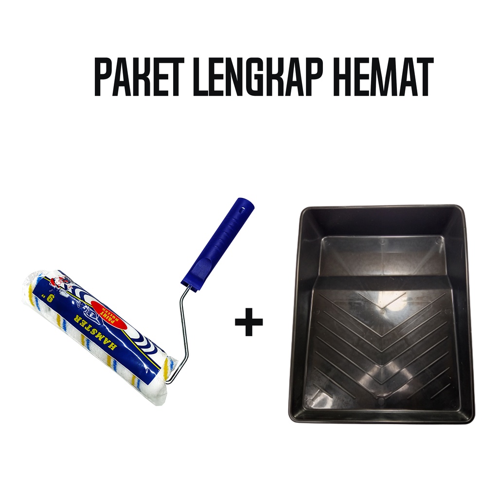 KUAS ROL PATEN / KUAS ROLL CAT TEMBOK 9 Inch - PAINT ROLLER / KUAS CAT ROL TEMBOK DINDING 9 inchi