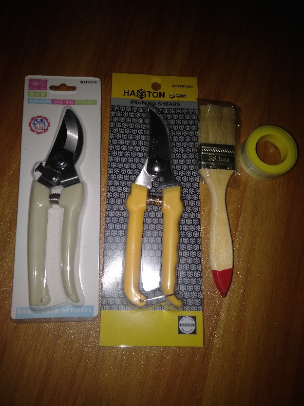 Kuas Cat Tembok / Paint Brush 1,5 Gagang Kayu Xp Tools