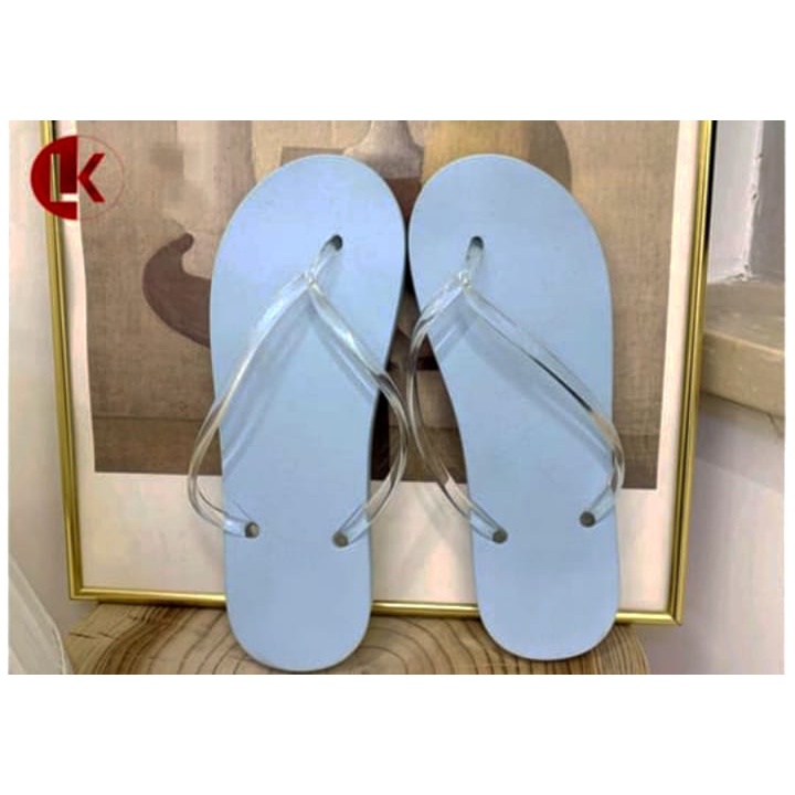 sandal jepit cewe dewsa simpel /sandal santai /sandal polos bening/ sandal new