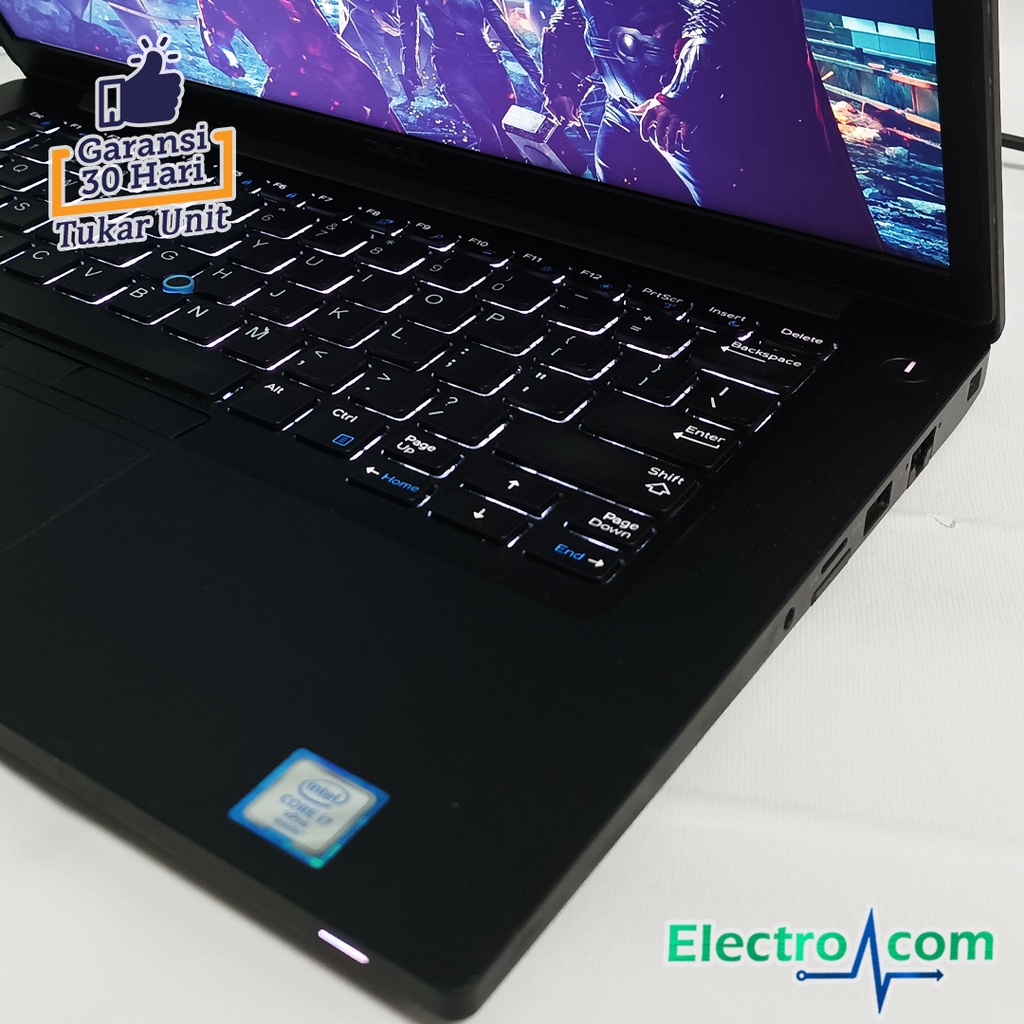 Dell Latitude 7480 i7 Gen6 RAM 16GB SSD 512GB Murah Slim Bergaransi