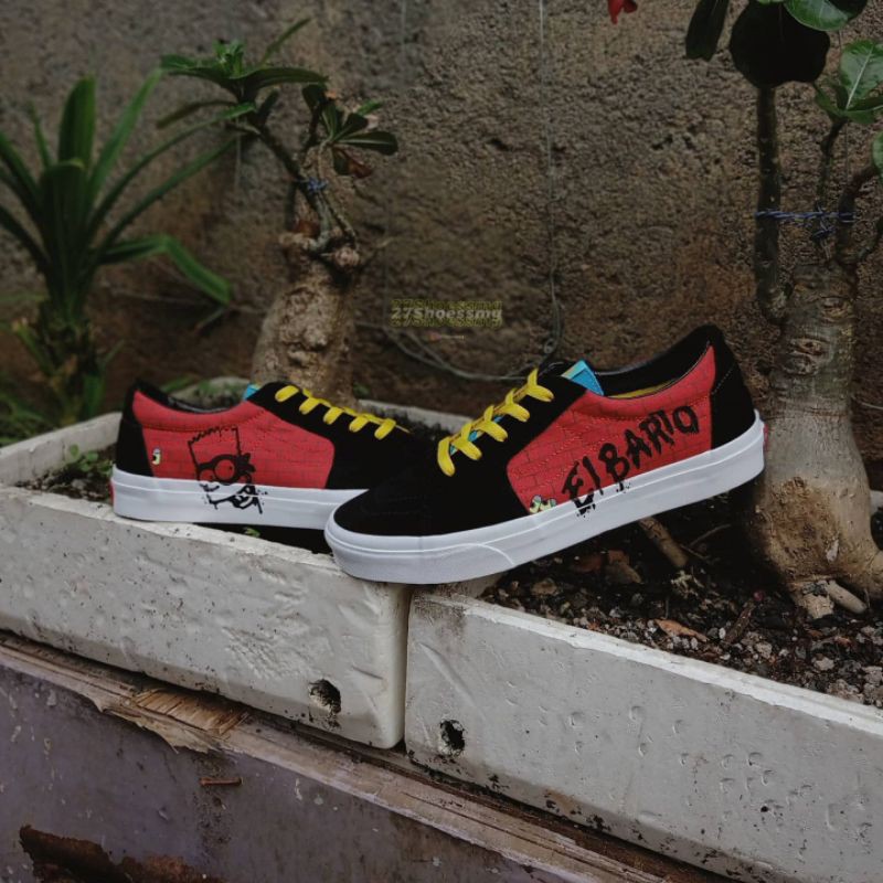 Vans sk8 low x the simpsons 'el barto'