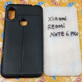 XIAOMI REDMI NOTE 6 PRO / REDMI NOTE 6PRO karet silikon hitam softcase MANTUL MURAH MERIAH