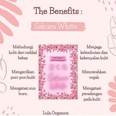 [RESMI] Petals Mask By Lula Organics/ Masker Organik