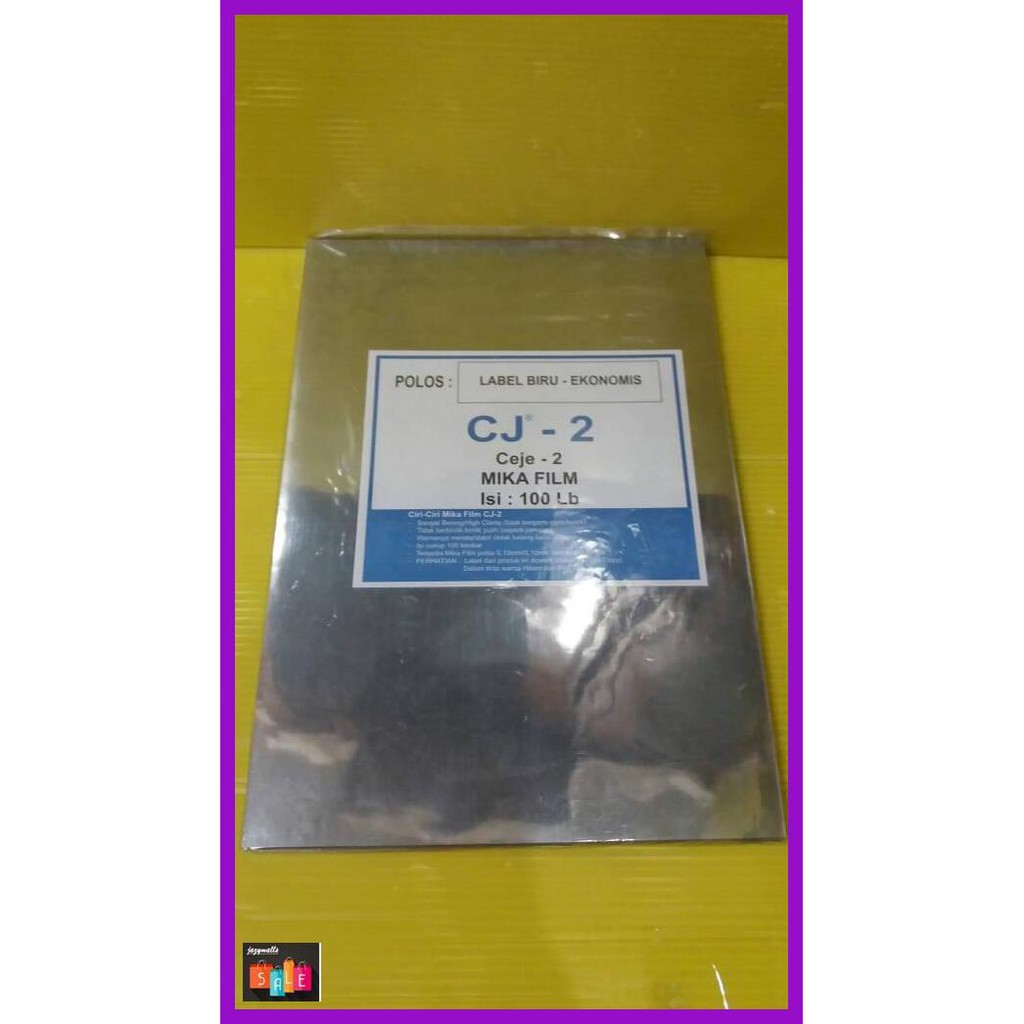 

DOCUMENTO- COVER JILID PLASTIK MIKA A4 (PAK ISI 100 LEMBAR) -ASLIII.