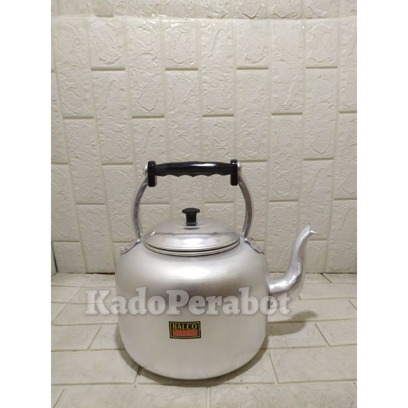 Teko Masak Air Alumunium Tebal - Teko Pemanas Air halco 24 cm - Teko Masak Air Panas  - Ketel Masak Air - Ceret Masak Air