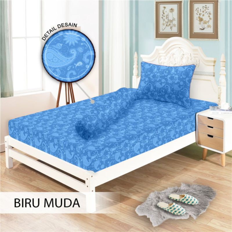 Sprei Monalisa 90x200 Polos Embos Grosir Seprai Murah Jogja