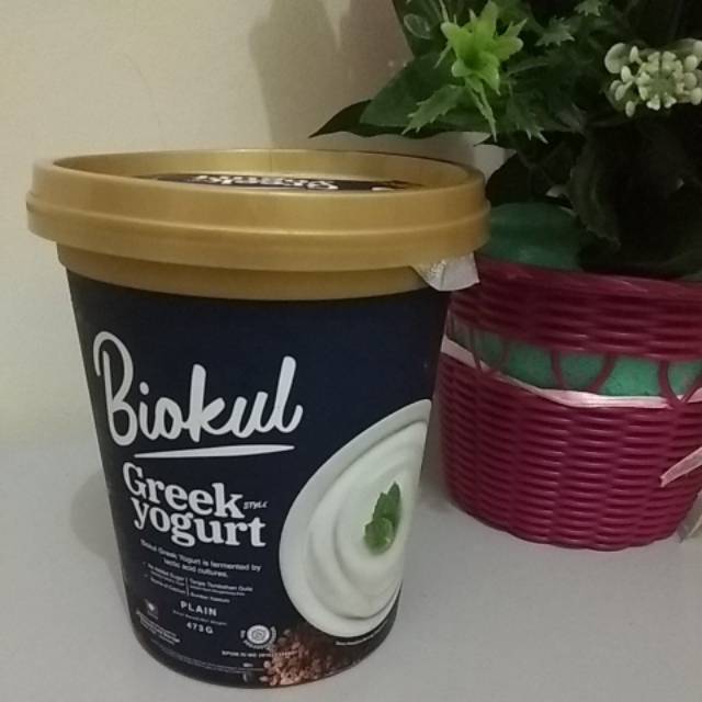 Jual Biokul Greek Yogurt Style Rasa Plain Makan Kurma Semakin Nikmat