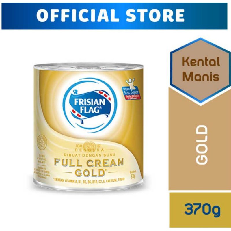 

SUSU FRISIAN FLAG GOLD 370 GRAM
