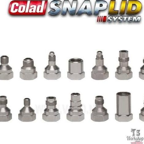 adaptor colad snap lid system for mini Spraygun