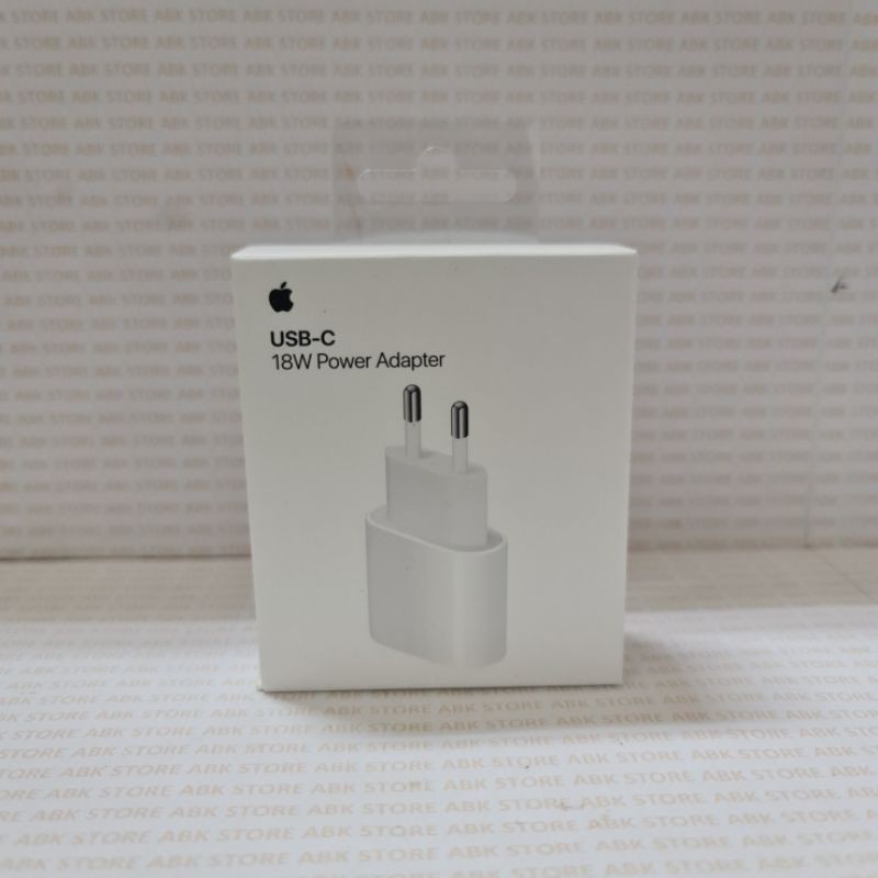 Kepala Adapter Charger USB-C Apple 18W Iphone 8 8+ X XR XS