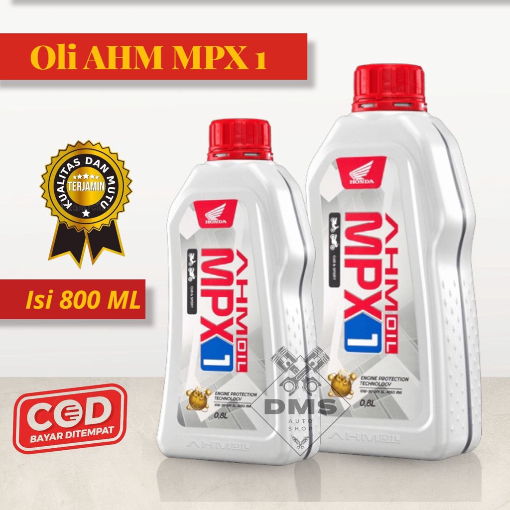 Oli Motor Bebek 4Tak Mpx 1 0.8Ltr