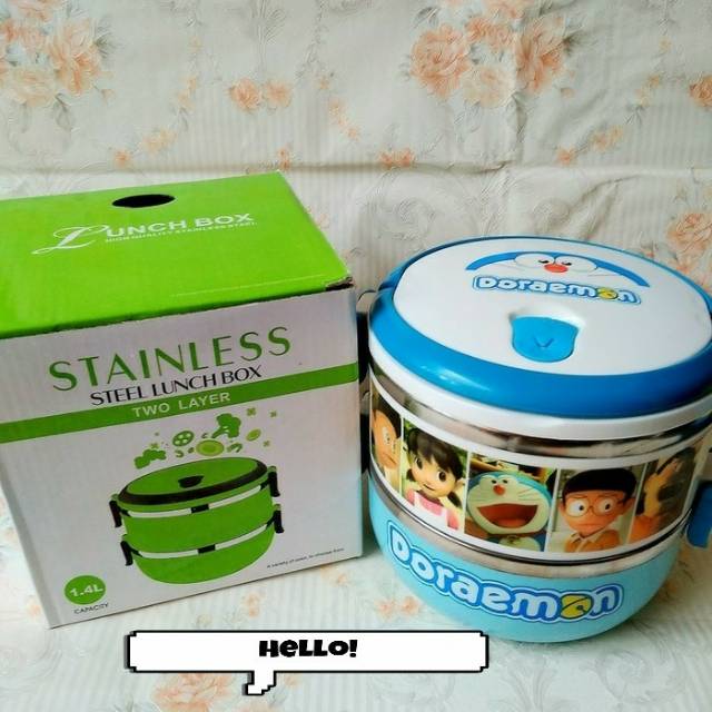 Rantang stainless 2susun