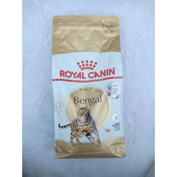 Jual Royal Canin Bengal 2kg / Cat Food / Dry Food / Makanan Khusus Kucing Bengal Shopee Indonesia