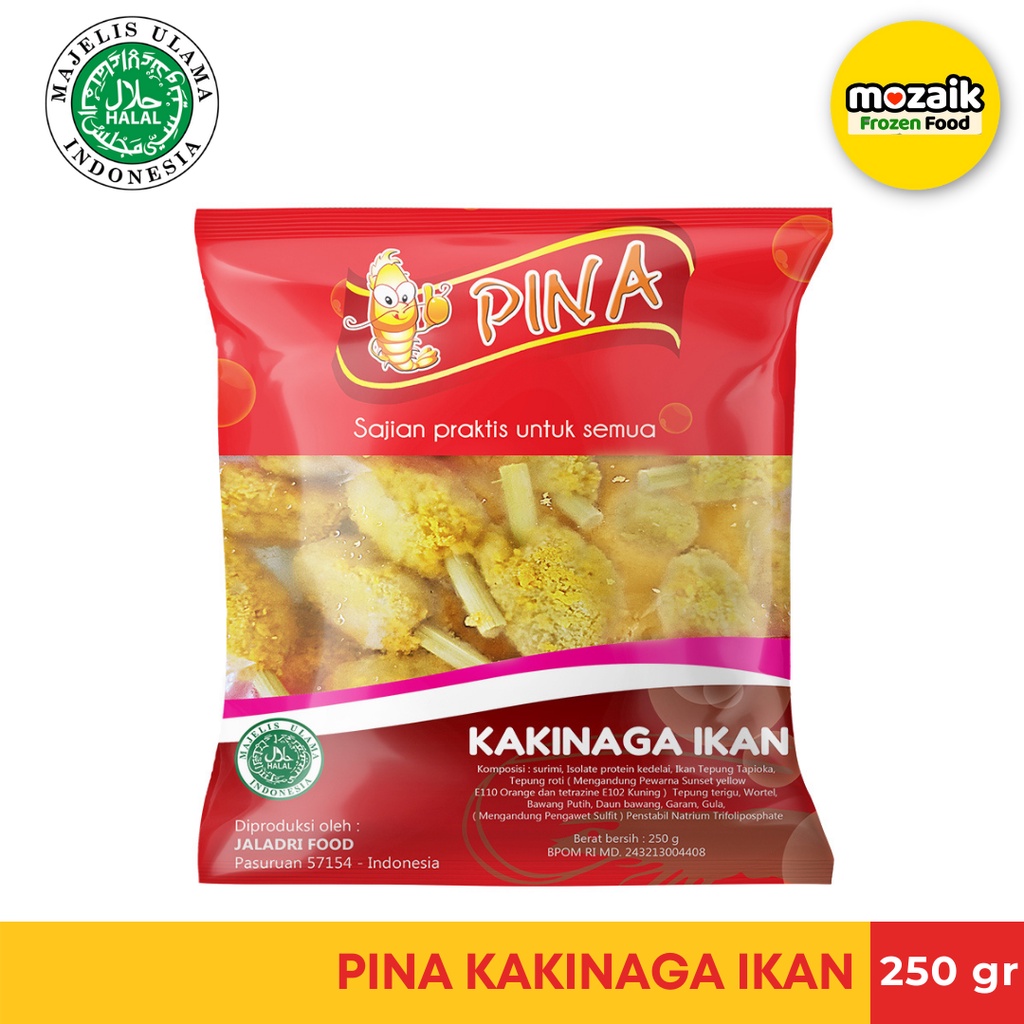 

Pina Kaki Naga Ikan 250 gr Frozen Mart Frozen Food Palembang