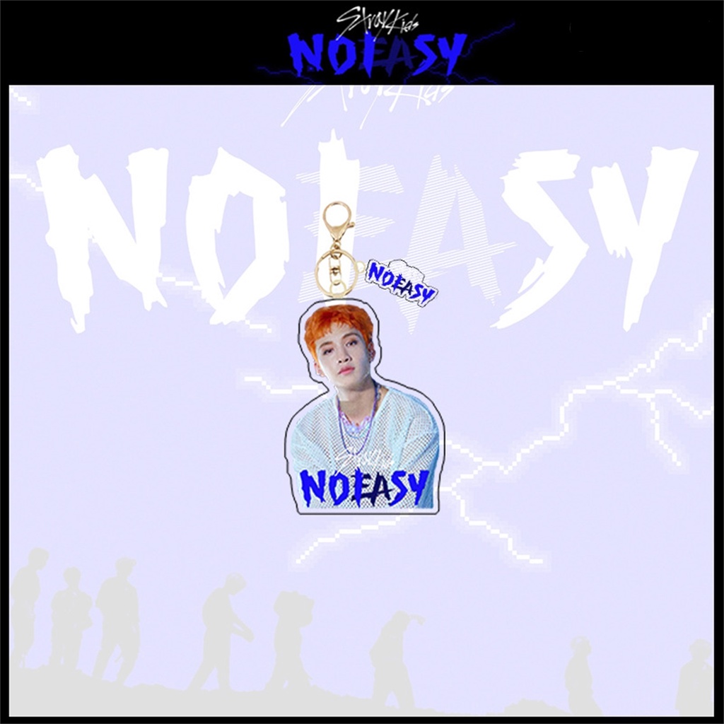 Twowood Gantungan Kunci Desain Kartun Straykids Bahan Akrilik DIY