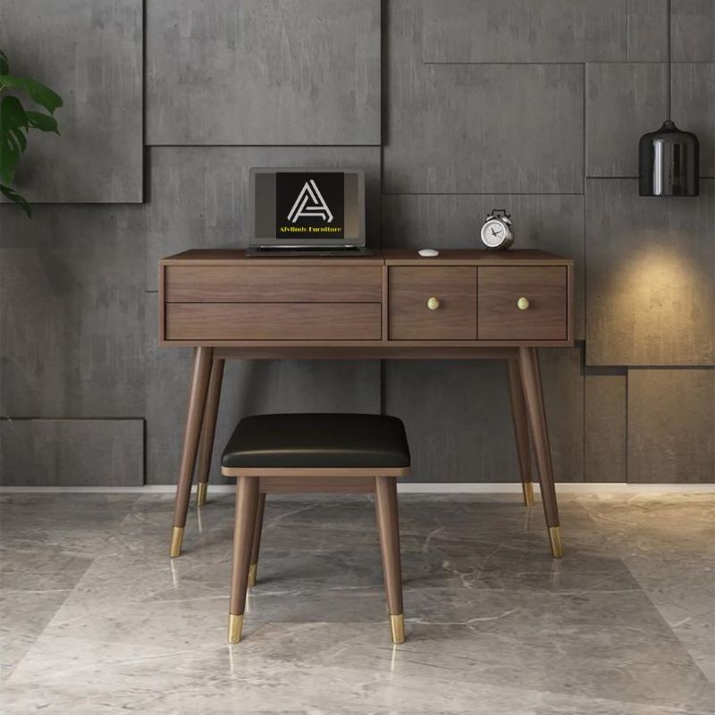 meja rias minimalis meja rias modern kayu jati