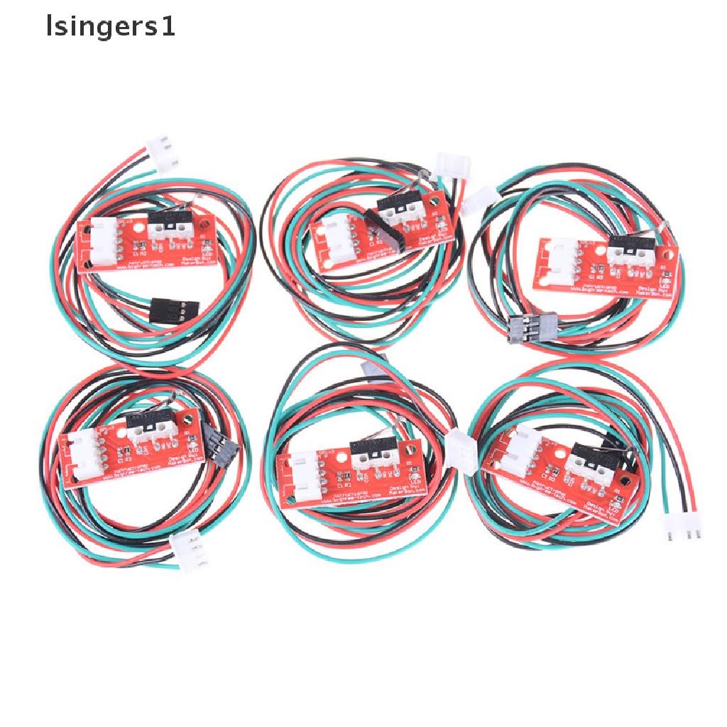 (lsingers1) 6 Set Kabel Switch Endstop Limit Mekanik Untuk Printer 3D CNC Ramps