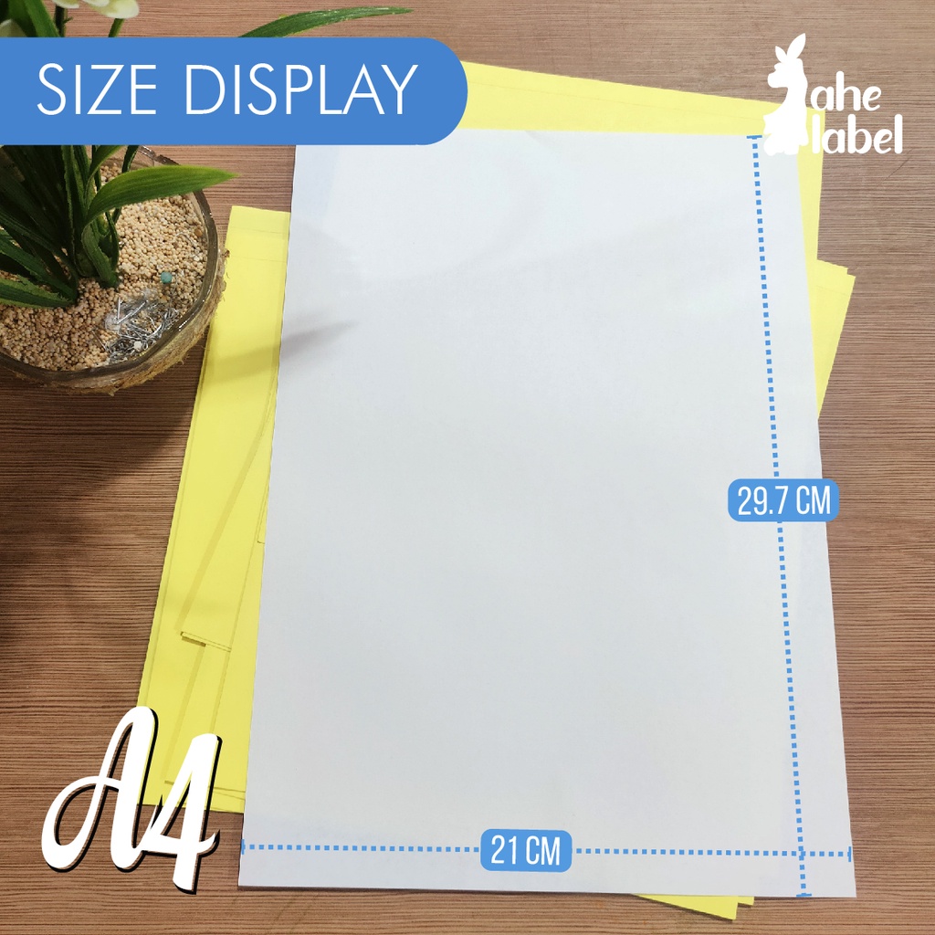 

STICKER HVS A4 STIKER KERTAS HVS A4 POLOS STIKER A4 ISI 500 LEMBAR